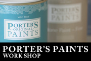 wPORTER'S ORIGINAL PAINTSxWORK SHOP